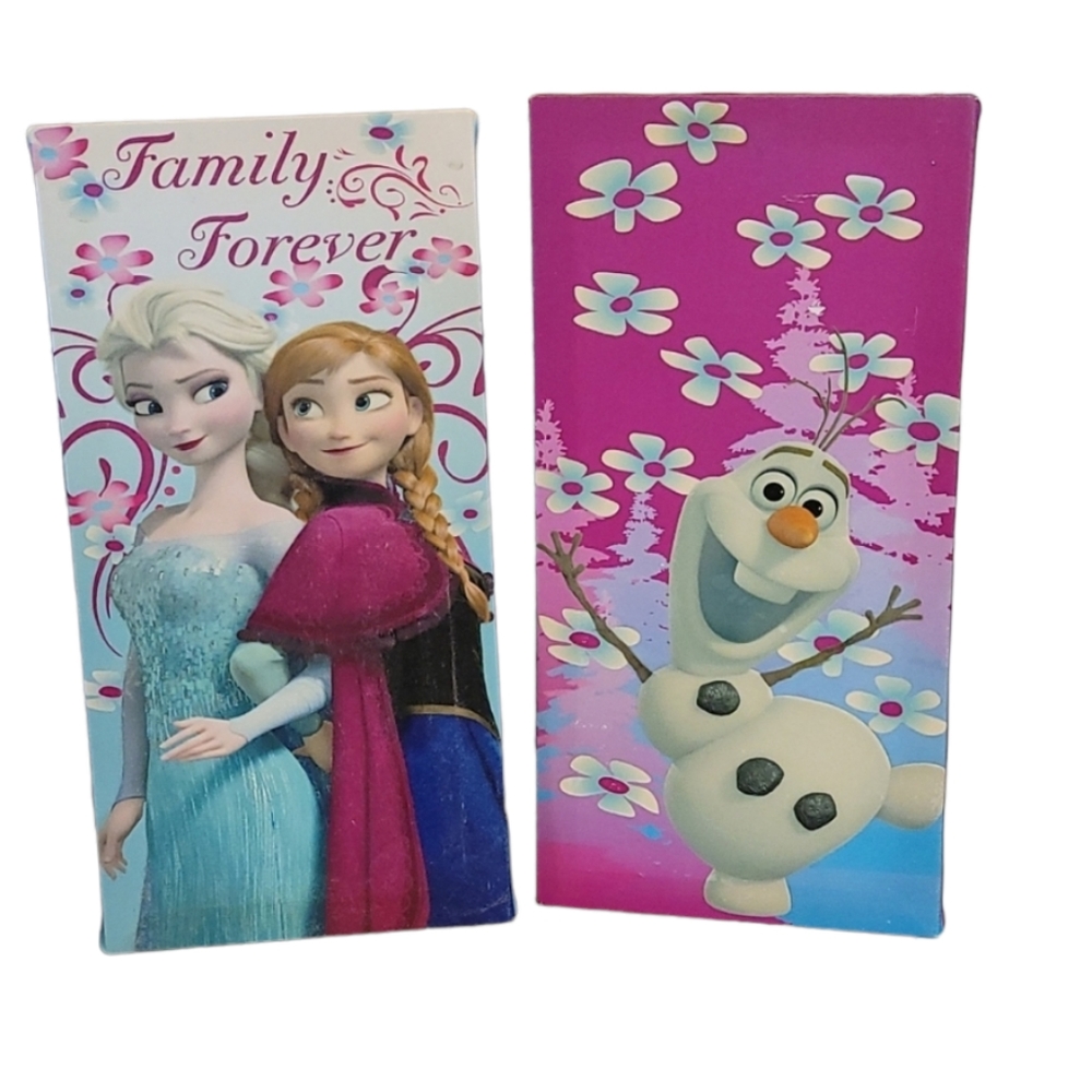 Disney Frozen 2 pack Canvas Wall Art - Glows In The Dark